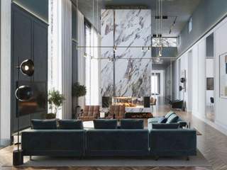 Trendsetting Elegance in Modern Furniture Solutions for Stylish Interior Design, Luxury Antonovich Design Luxury Antonovich Design Modern Living Room