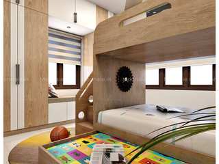 "Dreamy Spaces for Little Ones: Inspiring Kids' Bedroom interiors" , Monnaie Architects & Interiors Monnaie Architects & Interiors Kleines Schlafzimmer