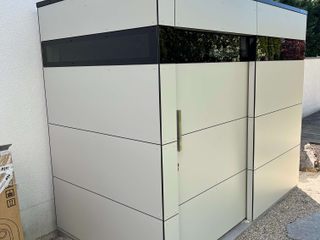 HPL Design Gartenhaus Titan von nogabo in Konstanz, nogabo® GmbH nogabo® GmbH Gartenhaus