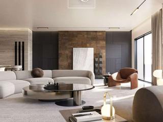 Balancing Form and Function in Modern Interiors , Luxury Antonovich Design Luxury Antonovich Design Modern Living Room