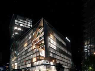 Exterior visualization of the new Ministry of Finance building in Düsseldorf, Render Vision Render Vision Other spaces