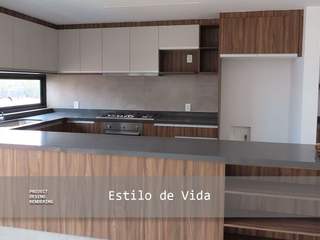 Proyectos Cocinas, PM ARQUITECTURA Y DISEÑO, S.A. DE C.V. PM ARQUITECTURA Y DISEÑO, S.A. DE C.V. Built-in kitchens