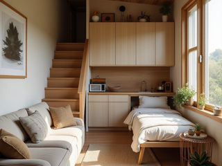 Full tiny home tour, Desirée Vaquier_homify Desirée Vaquier_homify Patios & Decks