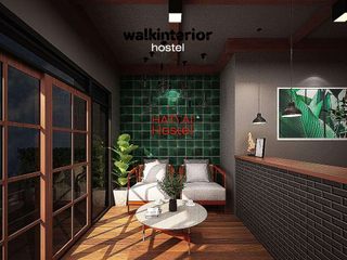 Hostel, walkinterior design walkinterior design Flat