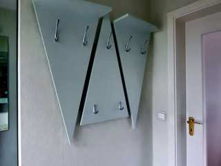 Flur, bor-project - Borjana Hönicke bor-project - Borjana Hönicke Modern Corridor, Hallway and Staircase MDF