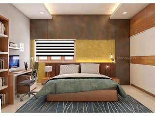 Bedroom Magic: Unleashing the Power of Interior Décor, Monnaie Architects & Interiors Monnaie Architects & Interiors 主寝室