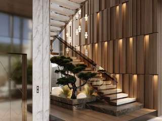 Symphony of Opulence: Complete Project Mastery in Luxury Villa Design, Luxury Antonovich Design Luxury Antonovich Design Modern Living Room