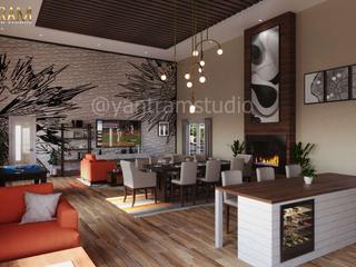3D Interior Visualization: An Essential Tool for Creating the Perfect Club Room, Yantram Animation Studio Corporation Yantram Animation Studio Corporation Więcej pomieszczeń