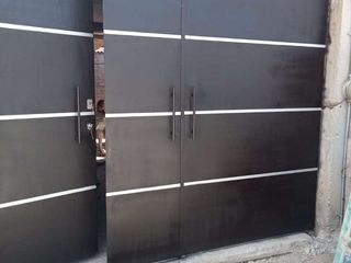 Las mejores 590 ideas de Puertas Metálicas  puertas de metal, diseño de  puerta de hierro, diseño de puertas modernas