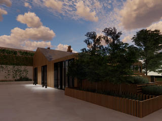 Passive House homify Villas Nuvola, Cielo, Edificio, Pianta, Albero, Ombra, Lotto di terreno, Casa, Legna, Paesaggio