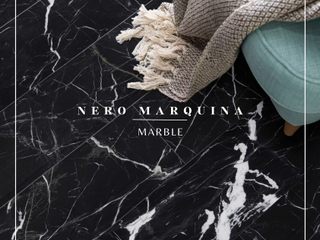 Nero Marquina Marble, Fade Marble & Travertine Fade Marble & Travertine Гостиная в стиле модерн