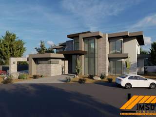 3D Exterior Design of House for Residential and Commercial Rendering Services, JMSD Consultant - 3D Architectural Visualization Studio JMSD Consultant - 3D Architectural Visualization Studio Single family home