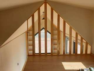 Moodilev's 8 Meter Eco Friendly Sustainable Trailer Tiny House, Moodilev İnşaat Çelik Yapı Mimarlık Mühendislik Ltd. Şti. Moodilev İnşaat Çelik Yapı Mimarlık Mühendislik Ltd. Şti. Küçük Evler