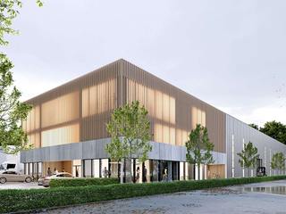 Büro- und Produktionsgebäude, Architekten Spiekermann Architekten Spiekermann Commercial spaces