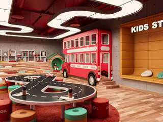 Sala de juegos para niños, SXL ARQUITECTOS SXL ARQUITECTOS Інші кімнати