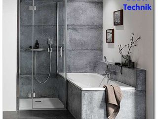 Duschkabinen für verschiedene Einbausituationen - gerne auch nach Mass, Bavaria Bäder-Technik GbR Bavaria Bäder-Technik GbR ห้องน้ำ