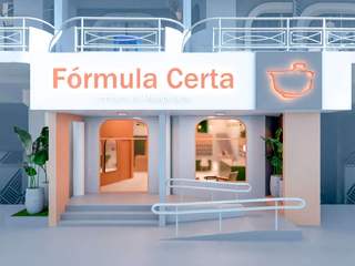 Farmácia | Projeto Fórmula Certa | RO 2021, Sarah Penido Arquitetura e Design Sarah Penido Arquitetura e Design 商業空間