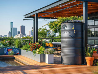 EA20250930-24007 Press profile homify Patios & Decks Flowerpot, Garden, Shade, Deck, Eco hotel, Landscaping, Outdoor furniture, Patio, Houseplant, Hardwood