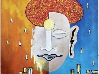 Avail “MOOD” Modern Painting by Paresh More, Indian Art Ideas Indian Art Ideas Autres espaces