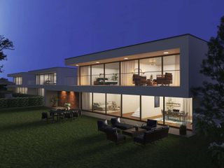 Stunning 3D exterior Rendering of Building, blueribbon 3d animation studio blueribbon 3d animation studio منزل بنغالي