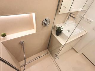 Badezimmer zum Vermieten – Funktional und durchdacht, Stefan Necker - Tegernseer Badmanufaktur Stefan Necker - Tegernseer Badmanufaktur Modern Bathroom