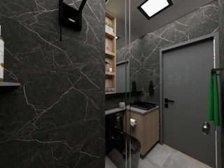 Apartamento Casal - Banheiro, RC INTERIORES RC INTERIORES Phòng tắm phong cách hiện đại