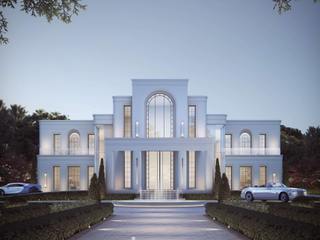 Modern Art deco and classical architecture blend, IONS DESIGN IONS DESIGN 빌라