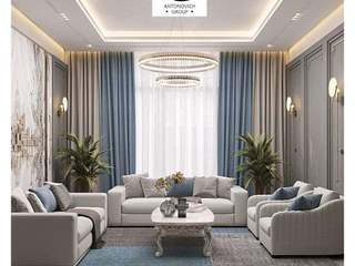 Decadent Elegance: How to Decorate a Luxury Sitting Interior Design , Luxury Antonovich Design Luxury Antonovich Design Modern Living Room
