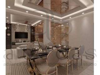 4BHK Flat Interior for Mr. Ankush Jain at Sector 93, Noida, abacas : Best interior designers & architects in Faridabad abacas : Best interior designers & architects in Faridabad Квартира