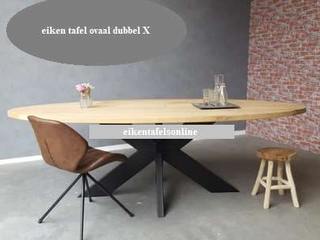 Eiken meubels sterk in maatwerk, steigerhout-teakhout-meubels steigerhout-teakhout-meubels Industrialny salon