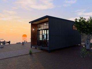 Moodilev's SnobMood Tiny House With Trailer, Moodilev İnşaat Çelik Yapı Mimarlık Mühendislik Ltd. Şti. Moodilev İnşaat Çelik Yapı Mimarlık Mühendislik Ltd. Şti. Küçük Evler