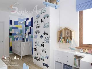 Piękny projekt pokoju dziecięcego, Senkoart Design Senkoart Design Pokój dla dziecka