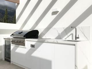 Outdoor kitchen project in Marbella., Blastcool Blastcool Interior garden