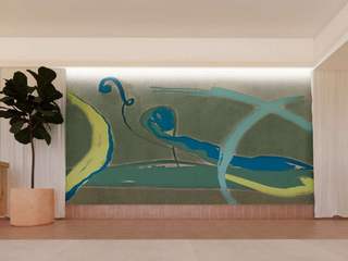 Cotto Fusion homify Mediterranean style dining room Pianta, Colore, Rettangolo, Legna, Arte, adesivo da parete, Edificio, Pavimentazione, Pittura, Facciata