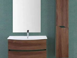 Mobile bagno moderno sospeso 90x50 3 colori con cassetti, Bagno Italia Bagno Italia Banheiros modernos