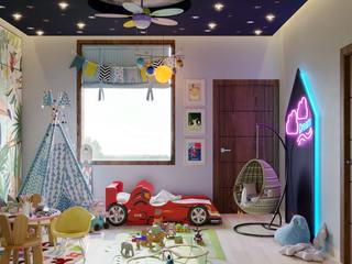 Kid's Playroom, Ravi Prakash Architect Ravi Prakash Architect Berçários