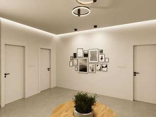 Lampe Flur Decke - So beleuchtest du deinen Flur, Skapetze Lichtmacher Skapetze Lichtmacher Modern corridor, hallway & stairs