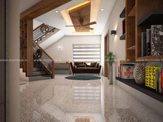 Impressive Stair Area Design, Monnaie Architects & Interiors Monnaie Architects & Interiors Escaleras