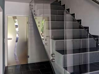 Glasgeländer für Treppe und Balkon kaufen, 1A-Glasgeländer 1A-Glasgeländer Escadas