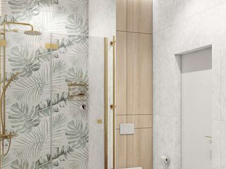 Гостевой санузел в Градском Прииске, DesignNika DesignNika Ванная комната в эклектичном стиле