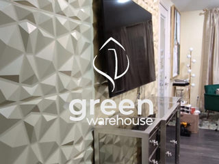 Instalación de palen 3D en zona residencial, Green Warehouse Green Warehouse Hauptschlafzimmer
