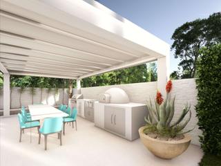 Moradia Unifamiliar em Albufeira homify Single family home Plantar, Prédio, Sombra, Vaso de flores, Arquitetura, Design de interiores, Móveis de exterior, Céu, Design urbano, Árvore