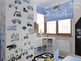 Piękny projekt pokoju dziecięcego, Senkoart Design Senkoart Design Babyzimmer