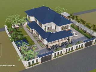TOP 45+ Mẫu nhà mái Thái 2 tầng đẹp sang trọng nhất 2023, NEOHouse NEOHouse Single family home