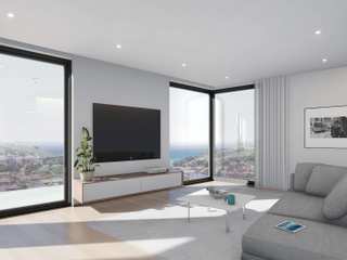 Integral Mollet Project - 08023 Architects, 08023 Architects 08023 Architects Minimalist living room