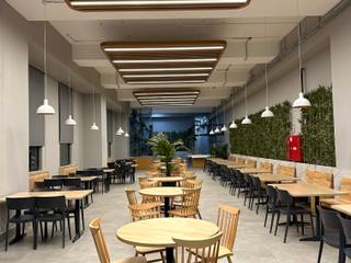 Yemekhane Tadilatı, Yeşil Aks Mimarlık Yeşil Aks Mimarlık Ticari alanlar