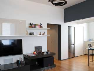 Appartamento Carignano, ODD - Officina D'architettura e Design ODD - Officina D'architettura e Design Living room