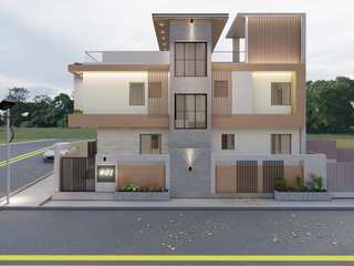 A S Residency, Cfolios Design And Construction Solutions Pvt Ltd Cfolios Design And Construction Solutions Pvt Ltd Bungalows