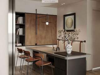 BESPOKE ELEGANCE: FURNITURE SOLUTIONS IN MODERN APARTMENT INTERIOR DESIGN, Luxury Antonovich Design Luxury Antonovich Design Modern Living Room