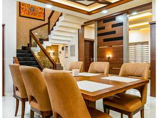 Your Dream Dining Room Awaits - Explore Stylish Interiors , Monnaie Architects & Interiors Monnaie Architects & Interiors Comedores de estilo moderno